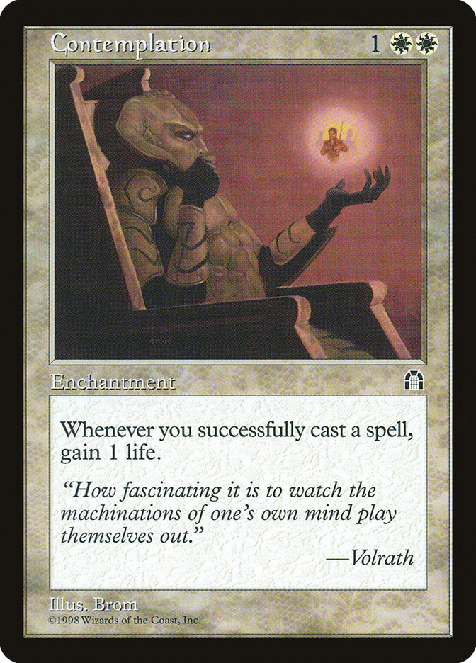 Contemplation [Stronghold] | Card Merchant Takapuna