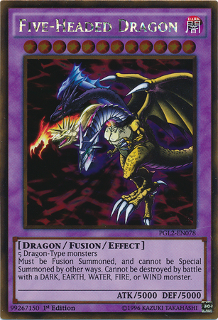 Five-Headed Dragon [PGL2-EN078] Gold Rare | Card Merchant Takapuna