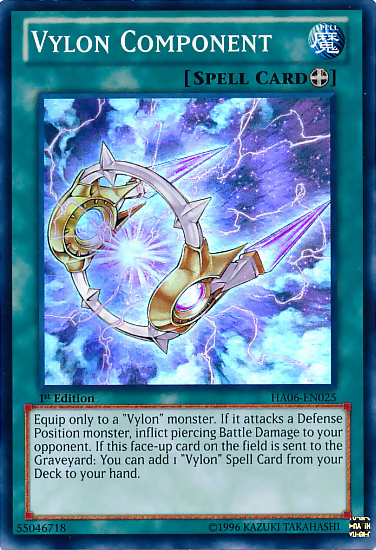 Vylon Component [HA06-EN025] Super Rare | Card Merchant Takapuna