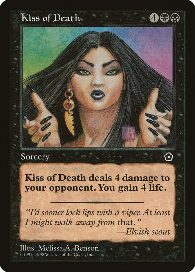 Kiss of Death [Portal Second Age] | Card Merchant Takapuna