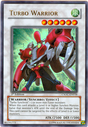 Turbo Warrior [CSOC-EN038] Ultra Rare | Card Merchant Takapuna