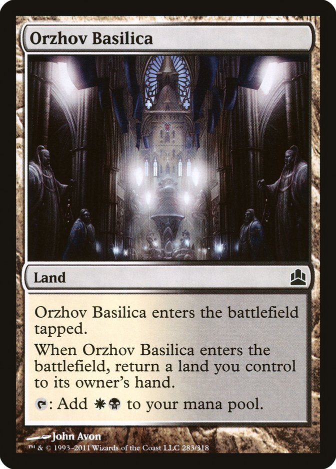 Orzhov Basilica [Commander 2011] | Card Merchant Takapuna