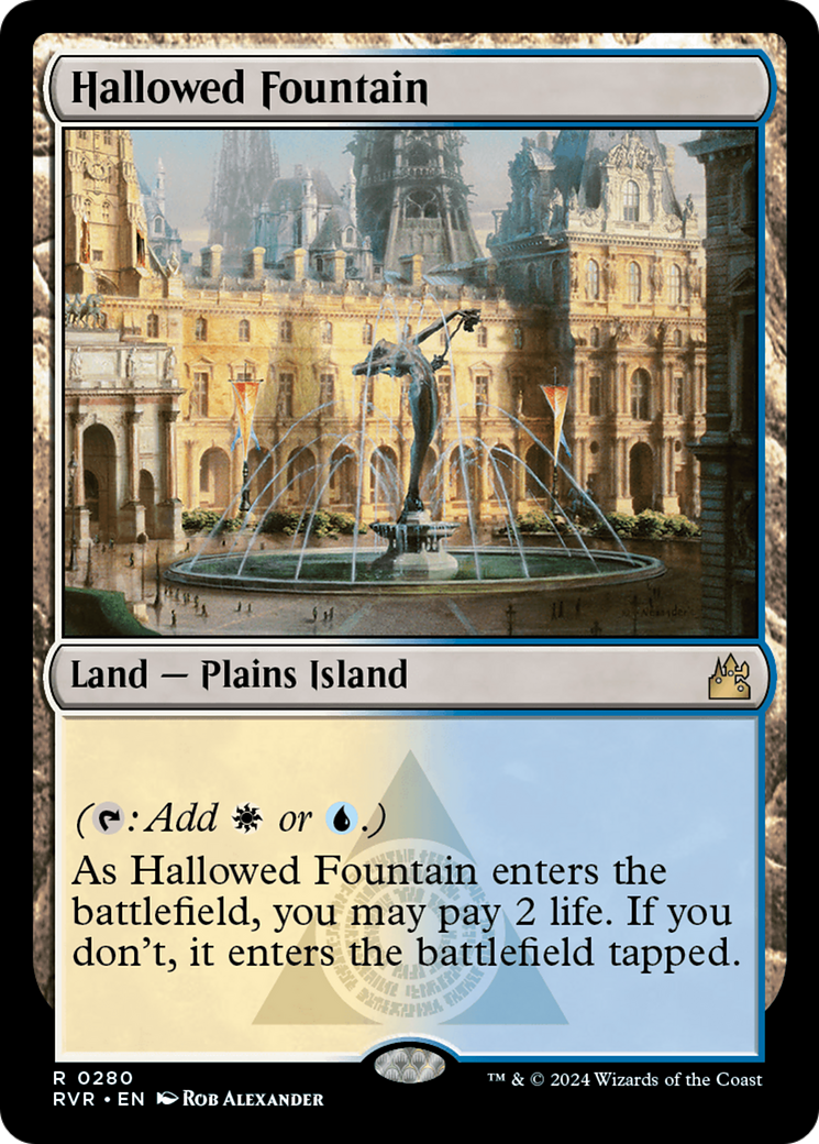 Hallowed Fountain [Ravnica Remastered] | Card Merchant Takapuna