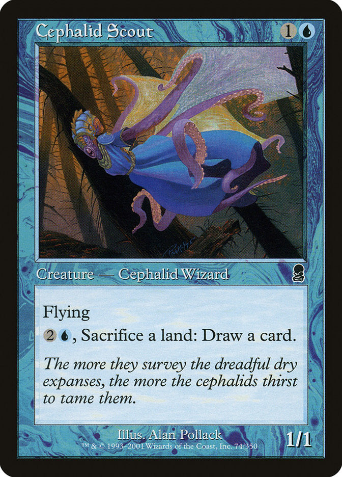 Cephalid Scout [Odyssey] | Card Merchant Takapuna