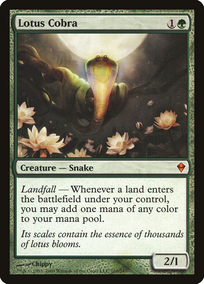 Lotus Cobra [Zendikar] | Card Merchant Takapuna