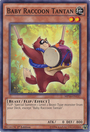 Baby Raccoon Tantan [MP14-EN137] Common | Card Merchant Takapuna