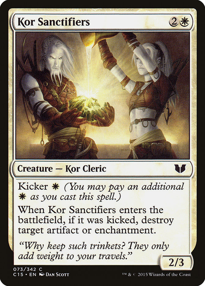 Kor Sanctifiers [Commander 2015] | Card Merchant Takapuna