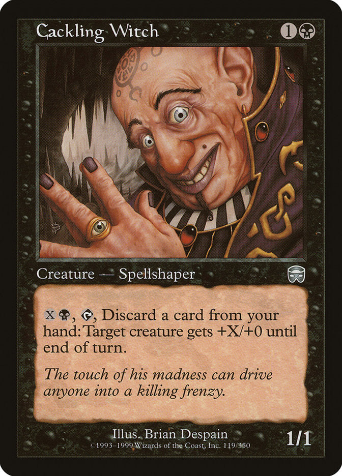 Cackling Witch [Mercadian Masques] | Card Merchant Takapuna