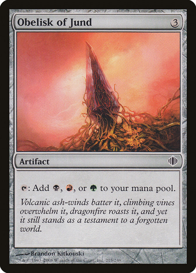 Obelisk of Jund [Shards of Alara] | Card Merchant Takapuna