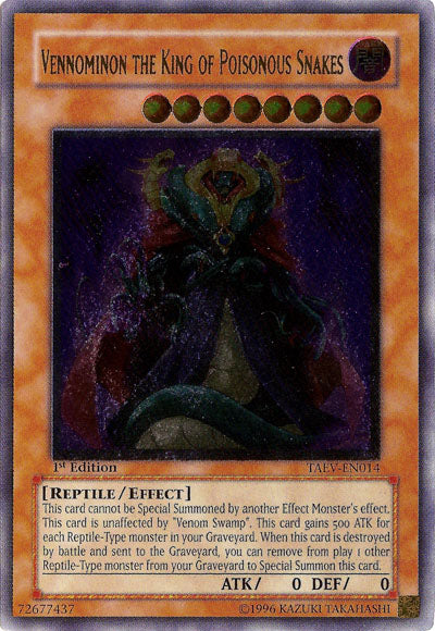 Vennominon the King of Poisonous Snakes [TAEV-EN014] Ultimate Rare | Card Merchant Takapuna