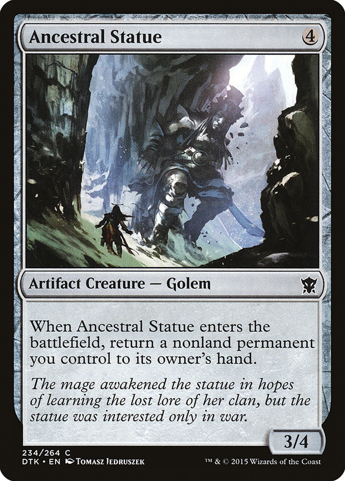 Ancestral Statue [Dragons of Tarkir] | Card Merchant Takapuna