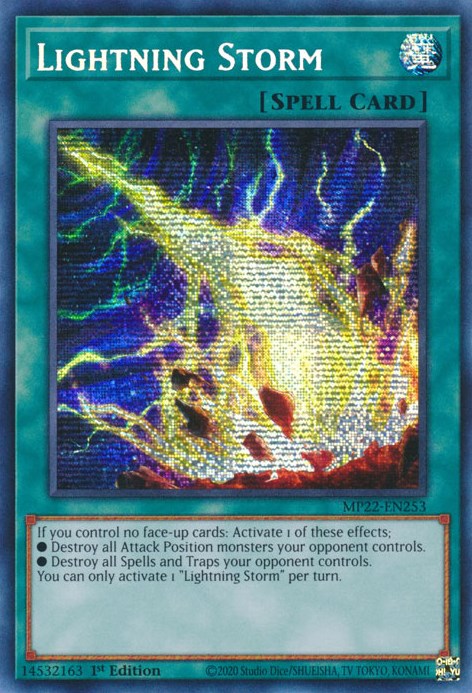 Lightning Storm [MP22-EN253] Prismatic Secret Rare | Card Merchant Takapuna