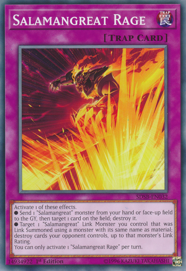 Salamangreat Rage [SDSB-EN032] Common | Card Merchant Takapuna