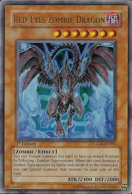 Red-Eyes Zombie Dragon [SDZW-EN001] Ultra Rare | Card Merchant Takapuna