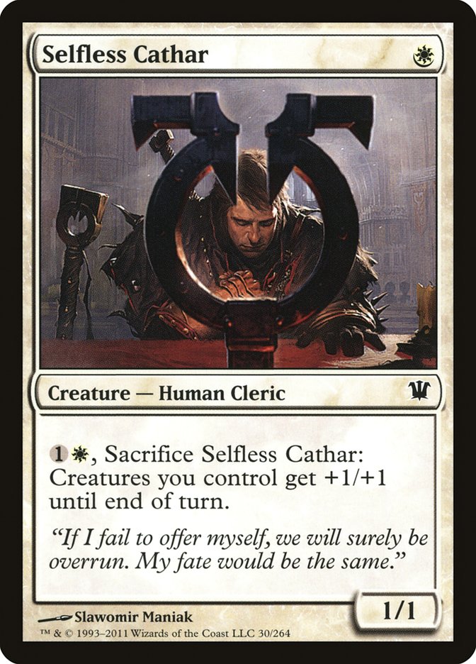 Selfless Cathar [Innistrad] | Card Merchant Takapuna