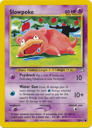 Slowpoke (73/111) [Neo Genesis Unlimited] | Card Merchant Takapuna