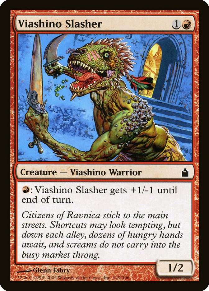 Viashino Slasher [Ravnica: City of Guilds] | Card Merchant Takapuna