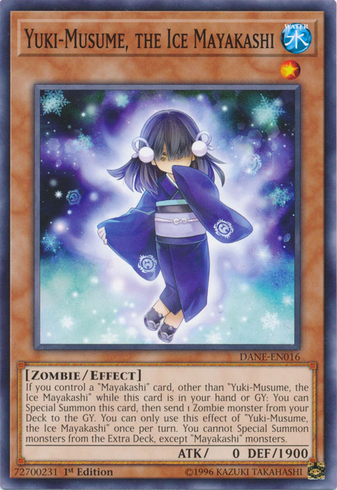 Yuki-Musume, the Ice Mayakashi [DANE-EN016] Common | Card Merchant Takapuna