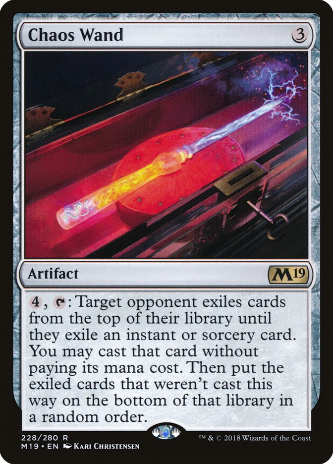 Chaos Wand [Core Set 2019] | Card Merchant Takapuna