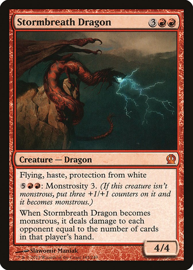 Stormbreath Dragon [Theros] | Card Merchant Takapuna