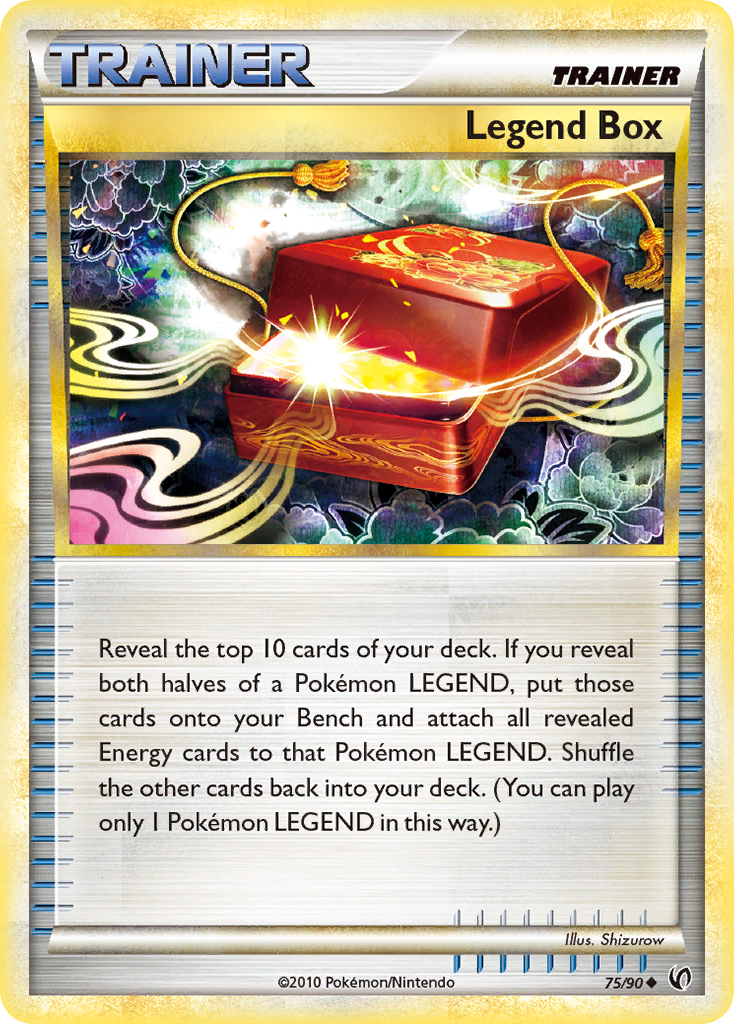 Legend Box (75/90) [HeartGold & SoulSilver: Undaunted] | Card Merchant Takapuna