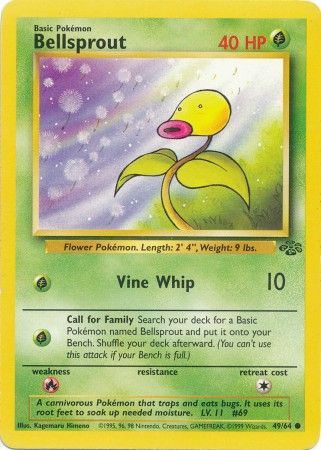 Bellsprout (49/64) [Jungle Unlimited] | Card Merchant Takapuna