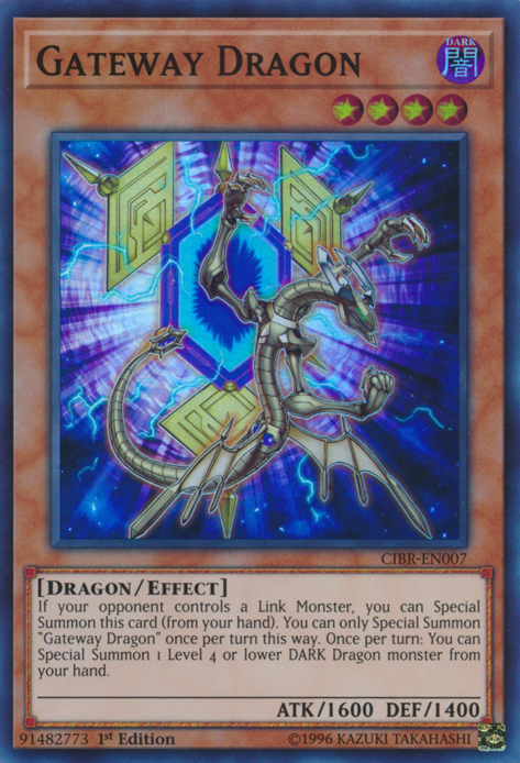 Gateway Dragon [CIBR-EN007] Super Rare | Card Merchant Takapuna