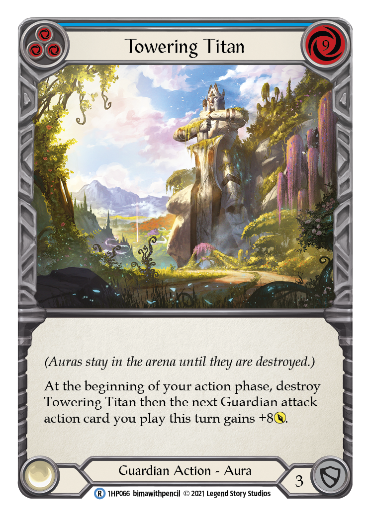 Towering Titan (Blue) [1HP066] (History Pack 1) | Card Merchant Takapuna