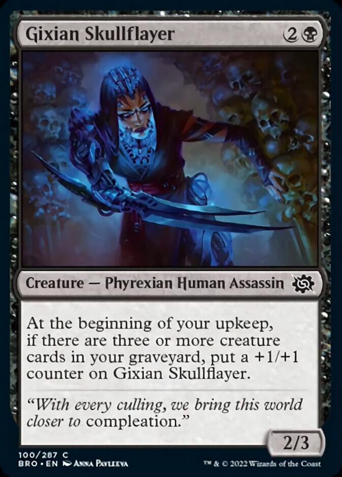 Gixian Skullflayer [The Brothers' War] | Card Merchant Takapuna