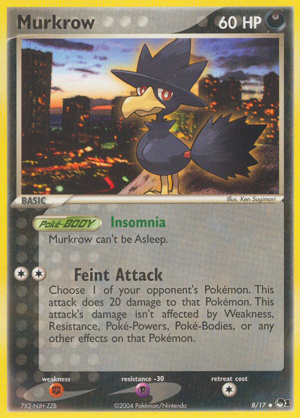 Murkrow (8/17) [POP Series 1] | Card Merchant Takapuna