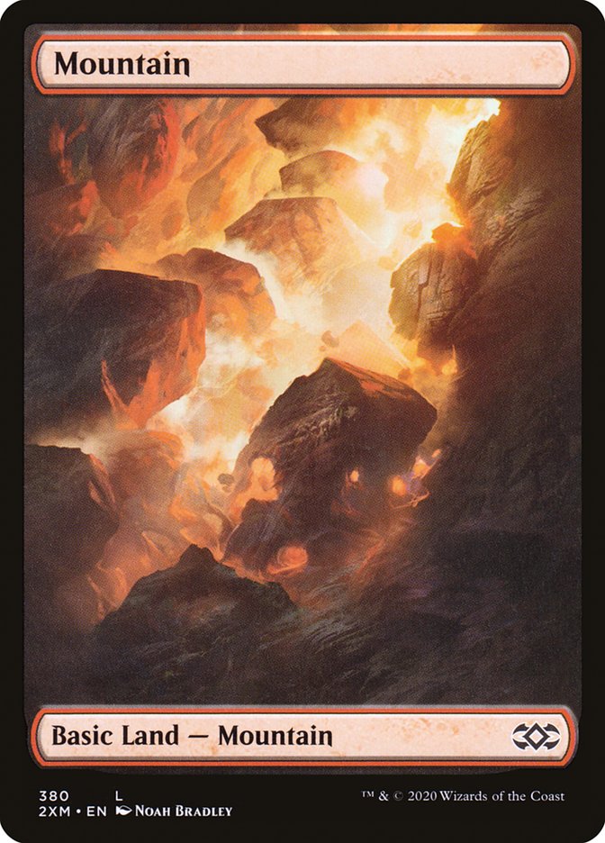 Mountain (380) [Double Masters] | Card Merchant Takapuna