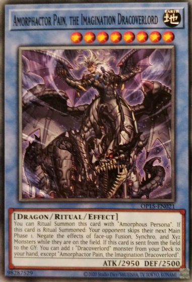 Amorphactor Pain, the Imagination Dracoverlord [OP15-EN021] Common | Card Merchant Takapuna