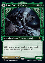 Jorn, God of Winter // Kaldring, the Rimestaff (Showcase) [Kaldheim] | Card Merchant Takapuna