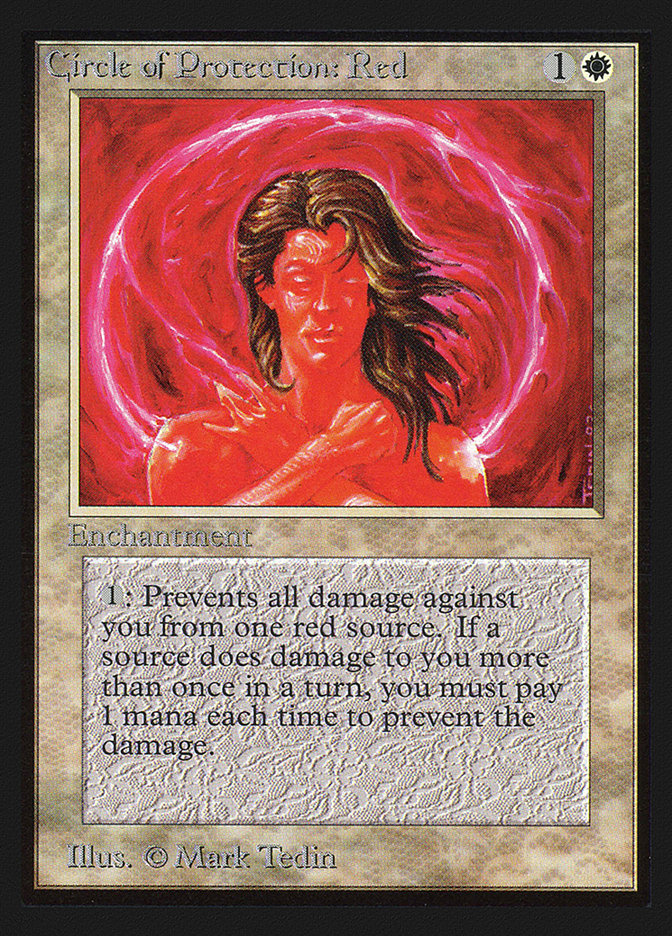 Circle of Protection: Red [Collectors' Edition] | Card Merchant Takapuna