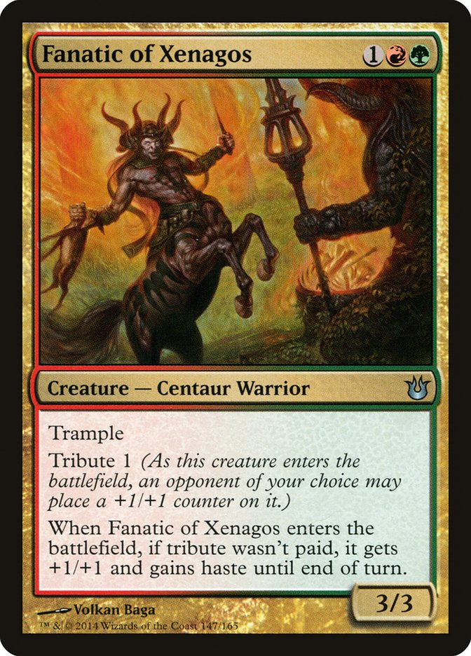 Fanatic of Xenagos [Born of the Gods] | Card Merchant Takapuna