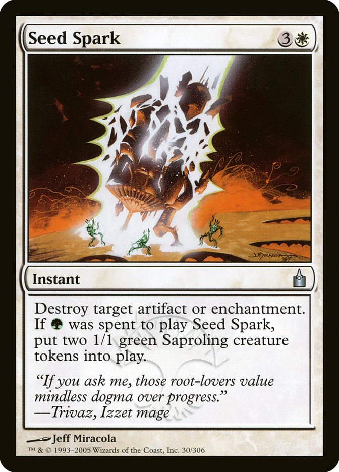 Seed Spark [Ravnica: City of Guilds] | Card Merchant Takapuna