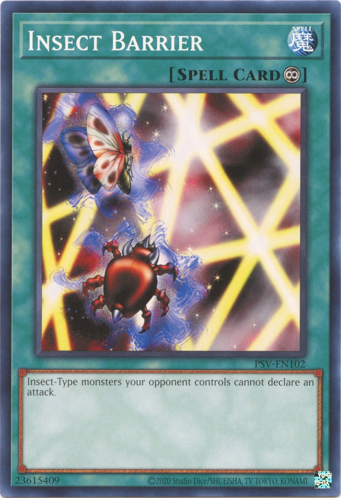 Insect Barrier (25th Anniversary) [PSV-EN102] Common | Card Merchant Takapuna