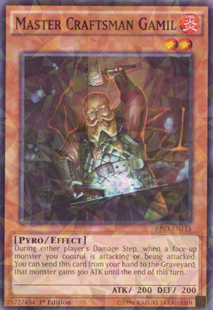 Master Craftsman Gamil [BP03-EN115] Shatterfoil Rare | Card Merchant Takapuna