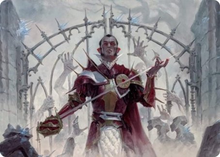 Cemetery Gatekeeper Art Card [Innistrad: Crimson Vow Art Series] | Card Merchant Takapuna