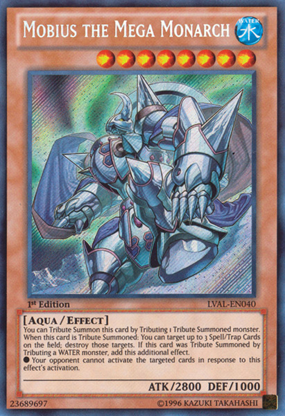 Mobius the Mega Monarch [LVAL-EN040] Secret Rare | Card Merchant Takapuna