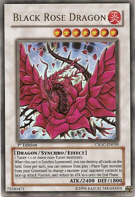 Black Rose Dragon [CSOC-EN039] Ultra Rare | Card Merchant Takapuna