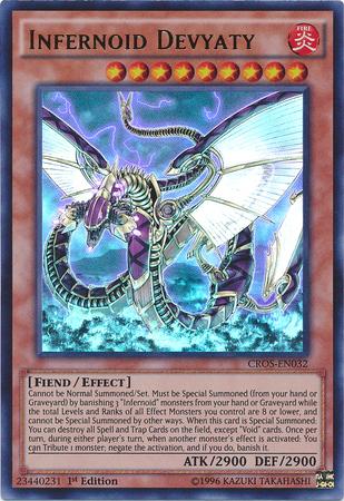 Infernoid Devyaty [CROS-EN032] Ultra Rare | Card Merchant Takapuna