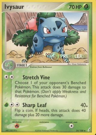 Ivysaur (35/100) (Prerelease Promo) [Nintendo: Black Star Promos] | Card Merchant Takapuna