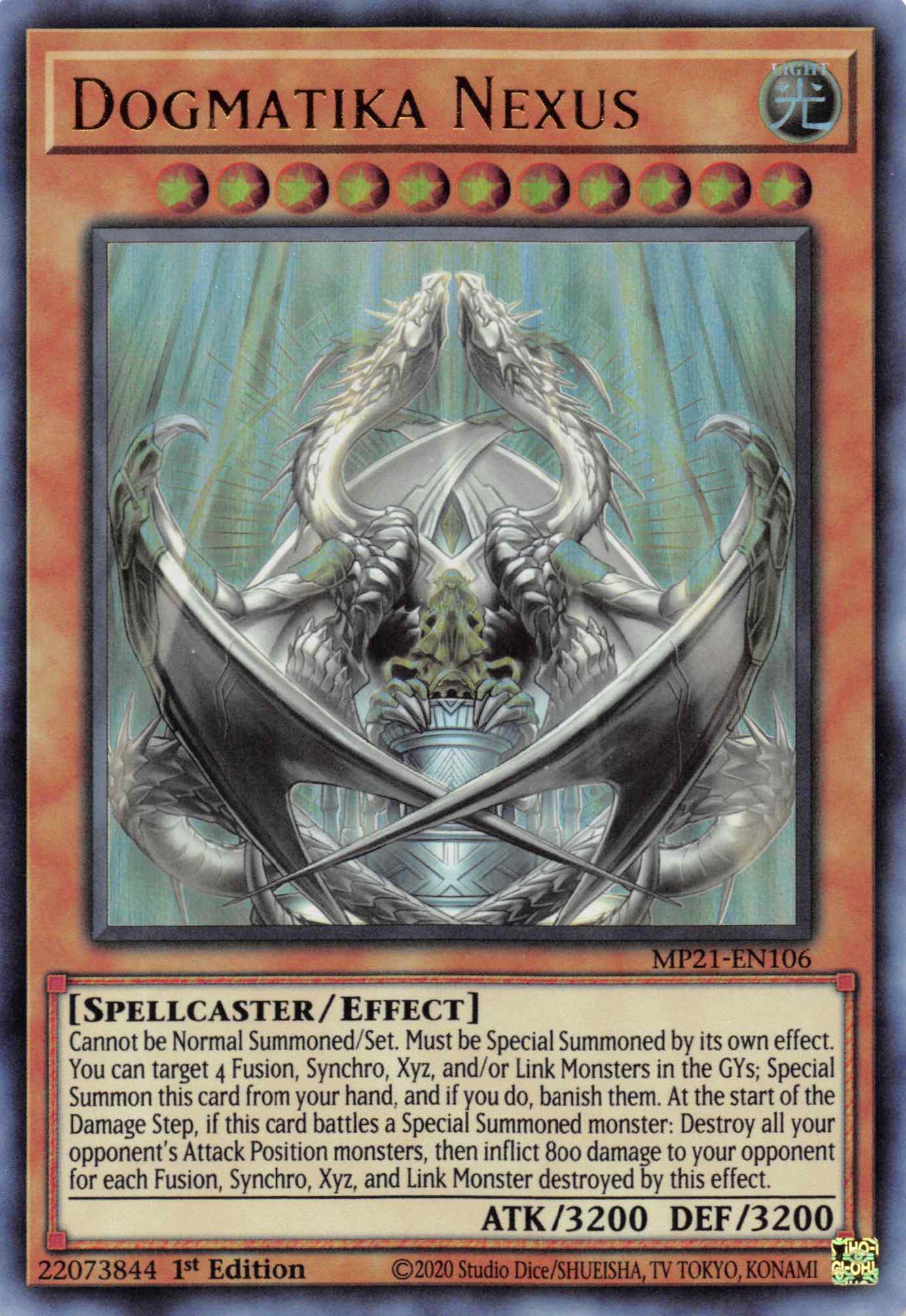 Dogmatika Nexus [MP21-EN106] Ultra Rare | Card Merchant Takapuna