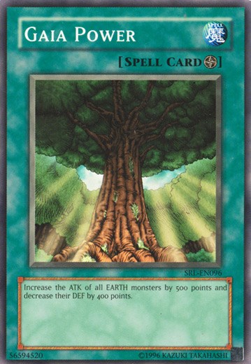 Gaia Power [SRL-EN096] Short Print | Card Merchant Takapuna