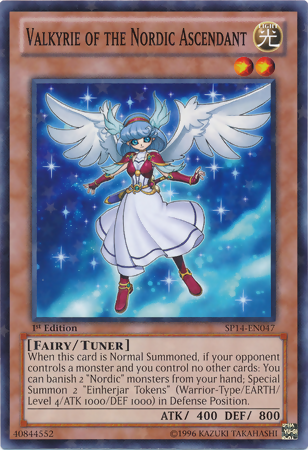 Valkyrie of the Nordic Ascendant [SP14-EN047] Starfoil Rare | Card Merchant Takapuna