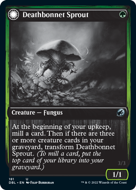 Deathbonnet Sprout // Deathbonnet Hulk [Innistrad: Double Feature] | Card Merchant Takapuna