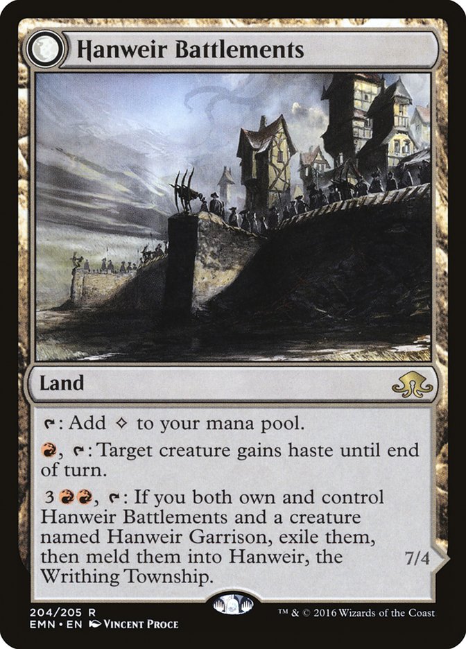 Hanweir Battlements [Eldritch Moon] | Card Merchant Takapuna