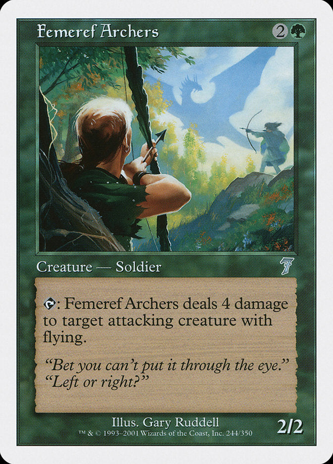 Femeref Archers [Seventh Edition] | Card Merchant Takapuna