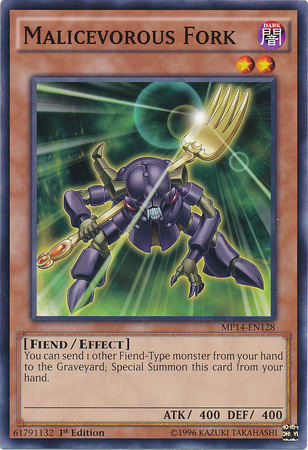 Malicevorous Fork [MP14-EN128] Common | Card Merchant Takapuna